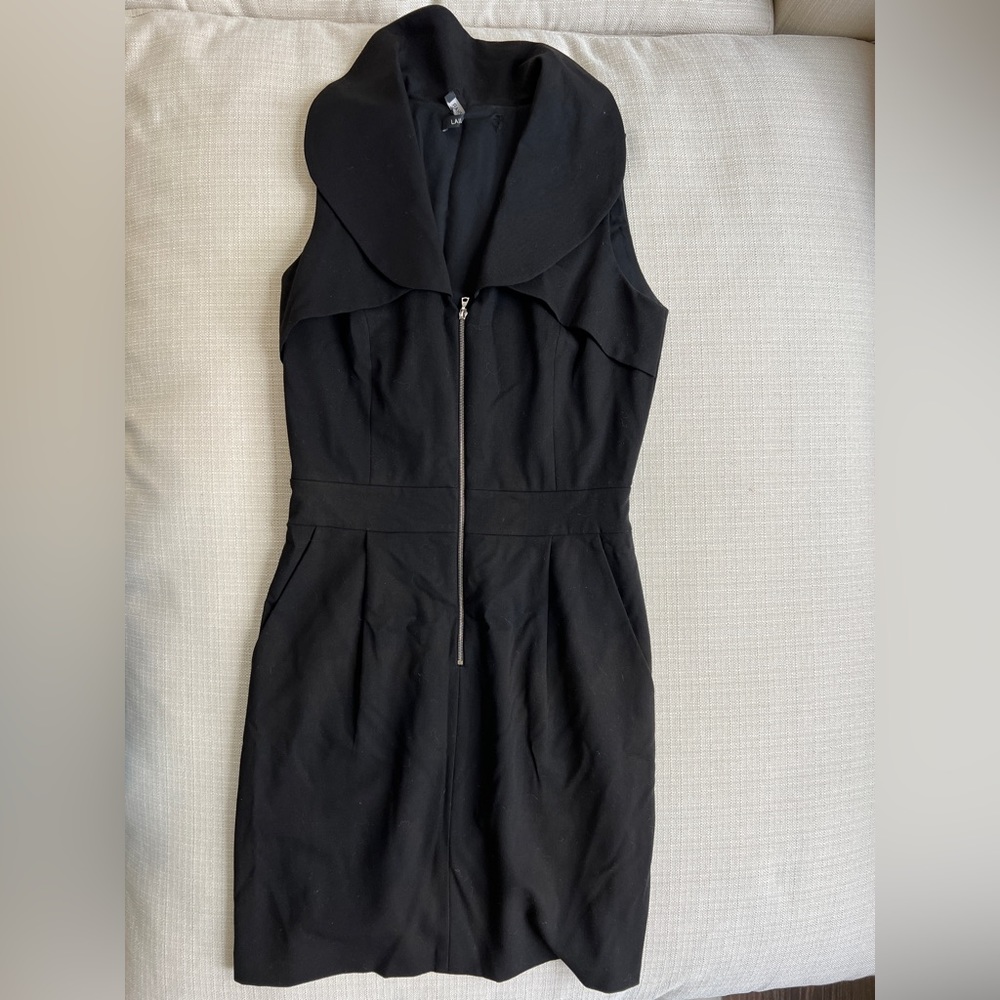 Laila Azhar Black Mini Dress